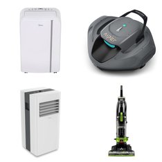 Pallet - 31 Pcs - Vacuums, Kitchen & Dining, Air Conditioners - Open Box Customer Returns - Bissell, Midea, BLACK & DECKER, Hoover