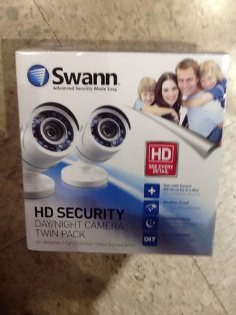 5 Pcs – Refurbished Twin Pack Swann SWPRO-hdcamwh2-wm Day Night Security Camera Kit (GRADE A, GRADE B)