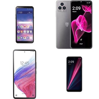 Box – 28 Pcs – Phones – Customer Returns (Plug and Play Tested) – TCL, AT&T, Motorola, T-Mobile