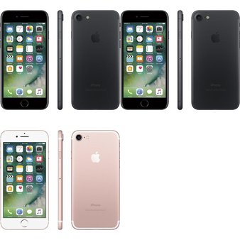 25 Pcs – Apple iPhone 7 – Refurbished (BRAND NEW, GRADE A – Unlocked) – Models: 3C211C/A, MN8X2VC/A, MN912VC/A
