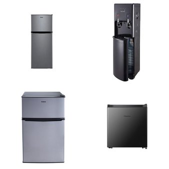 Pallet – 6 Pcs – Freezers, Bar Refrigerators & Water Coolers, Refrigerators – Customer Returns – HISENSE, Galanz, Primo