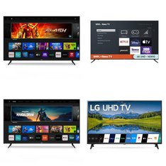 64 Pcs - LED/LCD TVs - Refurbished (GRADE A, GRADE B) - VIZIO, Onn, LG, Samsung