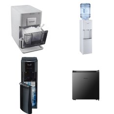 Pallet - 8 Pcs - Bar Refrigerators & Water Coolers, Freezers, Ice Makers - Customer Returns - Primo Water, HISENSE, Curtis International