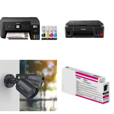 Pallet - 55 Pcs - Ink, Toner, Accessories & Supplies, All-In-One - Open Box Customer Returns - HP, Canon, VTECH, EPSON