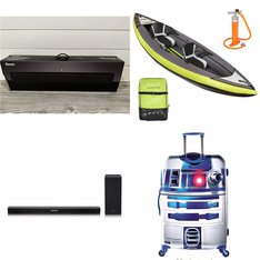Pallet - 30 Pcs - Speakers, Vacuums, Boats & Water Sports, Accessories - Customer Returns - onn., Tineco, Onn, Itiwit by Decathlon