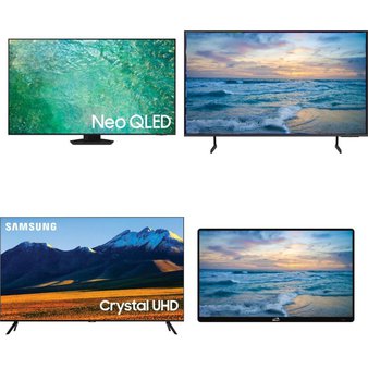 3 Pallets – 57 Pcs – LED/LCD TVs – Refurbished (GRADE A, GRADE B) – Onn, Samsung, Philips, OrcaTV