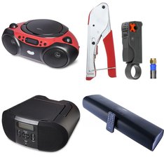 Pallet - 136 Pcs - Accessories, Boombox, Speakers - Customer Returns - onn., Onn, One For All