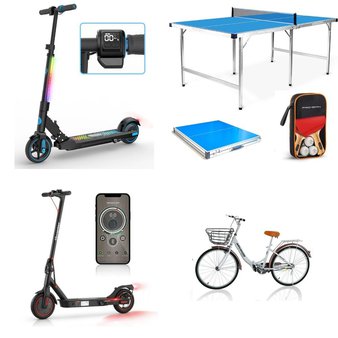 Pallet – 12 Pcs – Powered, Game Room, Cycling & Bicycles, Unsorted – Customer Returns – PRO SPIN, iSinwheel, Arvakor, EVERCROSS
