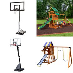 Pallet - 5 Pcs - Outdoor Sports, Outdoor Play, Storage & Organization - Customer Returns - Spalding, Better Homes & Gardens, Backyard Discovery, Sportspower