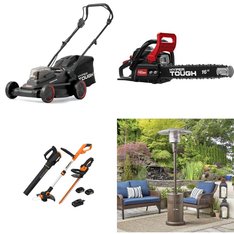 Pallet - 19 Pcs - Trimmers & Edgers, Hedge Clippers & Chainsaws, Mowers, Other - Customer Returns - Hyper Tough, Ozark Trail, Mainstays, Worx
