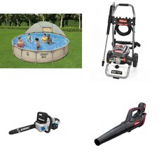 Pallet - 8 Pcs - Pressure Washers, Leaf Blowers & Vaccums, Unsorted, Pools & Water Fun - Customer Returns - Hyper Tough, HyperTough, Coleman, Torin Jack