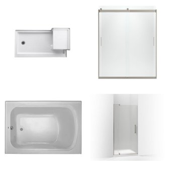 Pallet – 4 Pcs – Hardware, Kitchen & Bath Fixtures – Customer Returns – Kohler, ProFlo