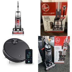 Pallet – 9 Pcs – Vacuums – Customer Returns – Hoover, Wyze, Dirt Devil, Hart