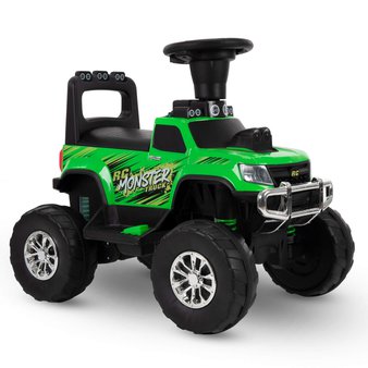 Pallet – Huffy 19129 12V Battery-Powered Remote-Control Monster Truck, Green, – Customer Returns