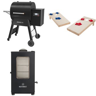 Pallet – 4 Pcs – Grills & Outdoor Cooking, Outdoor Play – Customer Returns – Major Retailer Camping, Fishing, Hunting