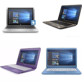 37 Pcs – Laptop Computers – Refurbished (GRADE B – No Battery) – HP, EPIK, DELL, IVIEW