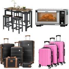 Pallet - 6 Pcs - Luggage, Dining Room & Kitchen, Unsorted, Ovens / Ranges - Customer Returns - SEGMART, imiomo, Travelhouse, Whall