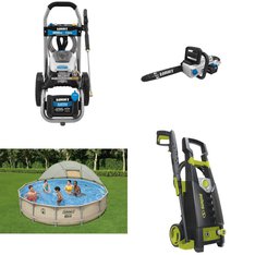 Pallet - 11 Pcs - Power Tools, Pressure Washers, Hand Tools, Pools & Water Fun - Customer Returns - Hart, Torin Inc., Coleman, Sun Joe