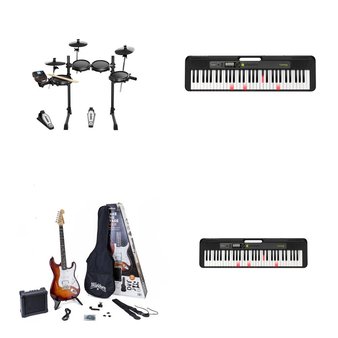 Pallet – 11 Pcs – Powered, Speakers, CD Players, Turntables – Customer Returns – Philips, Casio, inMusic Brands, Washburn