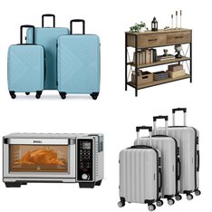 Pallet - 8 Pcs - Unsorted, Luggage, Living Room, Ovens / Ranges - Customer Returns - Zimtown, Homfa, Travelhouse, Whall
