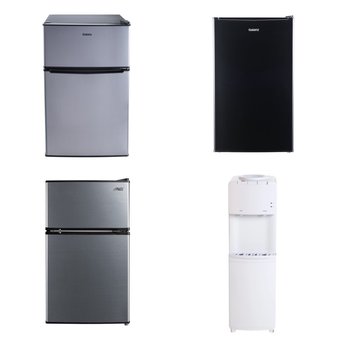 Pallet – 5 Pcs – Refrigerators, Bar Refrigerators & Water Coolers – Customer Returns – Galanz, Arctic King, Great Value