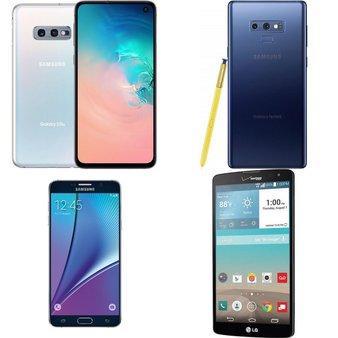 CLEARANCE! 6 Pcs – Cellular Phones – Refurbished (BRAND NEW, GRADE A, GRADE B – Not Activated) – Samsung, LG, Motorola
