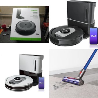 Pallet – 20 Pcs – Vacuums – Damaged / Missing Parts / Tested NOT WORKING – Shark, Dyson, Hoover, iRobot Roomba