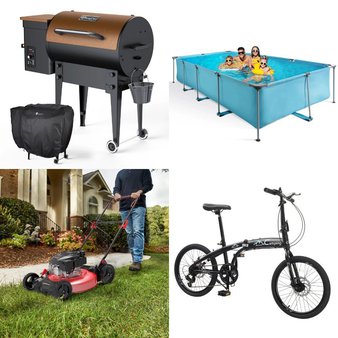 Pallet – 9 Pcs – Grills & Outdoor Cooking, Pools & Water Fun, Mowers, Powered – Customer Returns – Naipo, PowerSmart, EVERCROSS, VINGLI