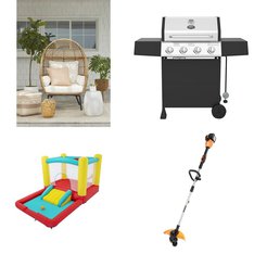 Pallet - 7 Pcs - Trimmers & Edgers, Patio, Outdoor Play, Grills & Outdoor Cooking - Customer Returns - Hyper Tough, Mainstays, Play Day, Expert Grill