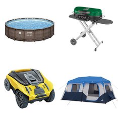 Pallet - 16 Pcs - Camping & Hiking, Pools & Water Fun, Grills & Outdoor Cooking, Unsorted - Customer Returns - Ozark Trail, POOLELF, Coleman, Igloo