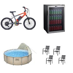 Pallet – 4 Pcs – Pools & Water Fun, Patio, Refrigerators, Cycling & Bicycles – Overstock – Coleman, Better Homes & Gardens