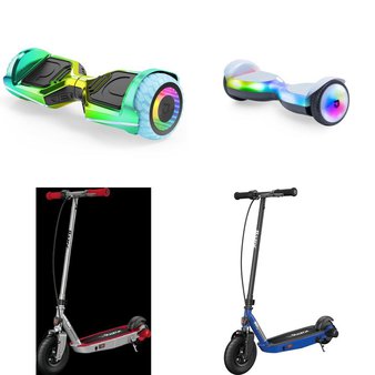 Pallet – 15 Pcs – Powered, Power Tools, Baby Toys, Vehicles, Trains & RC – Customer Returns – Hommoo, Razor, Jetson, Little Tikes