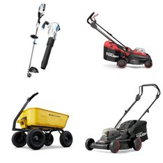 Pallet - 11 Pcs - Trimmers & Edgers, Mowers, Other, Hedge Clippers & Chainsaws - Customer Returns - Hyper Tough, Hart, Gorilla Carts