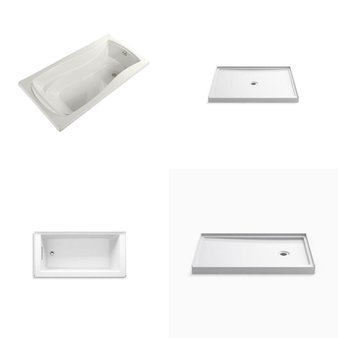 Pallet – 4 Pcs – Kitchen & Bath Fixtures, Bath, Hardware – Customer Returns – Kohler