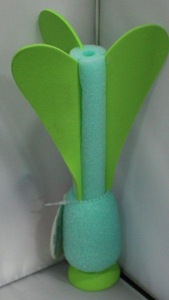 150 Pcs – Bullseyes Playground Foam Rocket Dart – Teal & Green – New – Retail Ready
