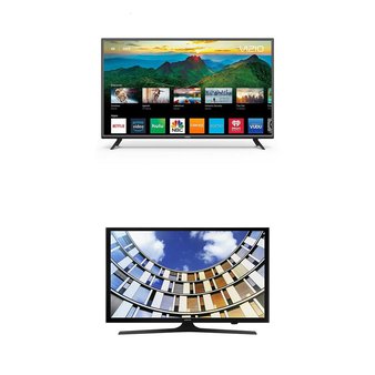 12 Pcs – LED/LCD TVs (42″ – 43″) – Refurbished (GRADE C) – VIZIO, Samsung