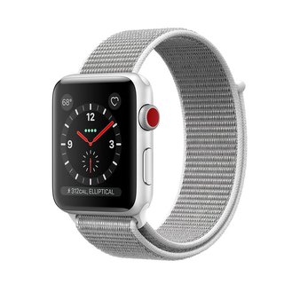 5 Pcs – Apple Watch Gen 3 Series 3 Cell 38mm Silver Aluminum – Seashell Sport Loop MQJR2LL/A – Refurbished (GRADE B)