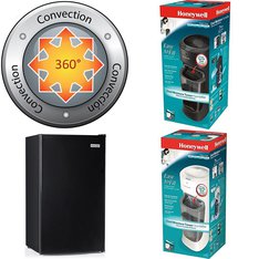 Pallet - 7 Pcs - Refrigerators, Humidifiers / De-Humidifiers, Heaters - Customer Returns - Igloo, Honeywell, Dyna-Glo