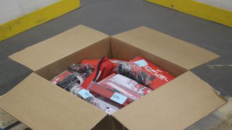 3 Parcel Boxes – 167 Pcs – Tool Accessories, Hand Tools, Power Tools – Conditionally Assessed Milwaukee Tools Returns (Conditions in Manifest)
