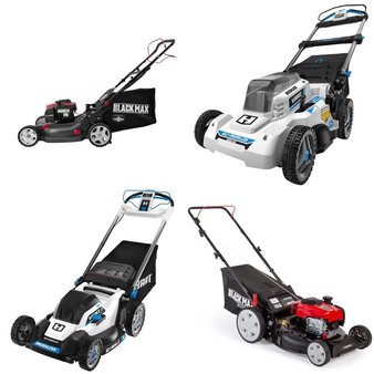 Flash Sale! 2 Pallets – 18 Pcs – Mowers – Overstock – Hyper Tough, Hart, Black Max