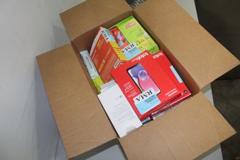 1 Parcel Box Box- 41 Pcs – Samsung – Customer Returns (Plug and Play Tested) – Samsung, Motorola, TCL, QualityOne – Walmart