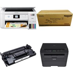 Pallet – 24 Pcs – All-In-One, Inkjet – Open Box Customer Returns – Canon, EPSON, HP, Xerox