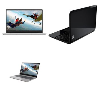 20 Pcs – Laptop Computers – Refurbished (GRADE A, GRADE B) – LENOVO, HP