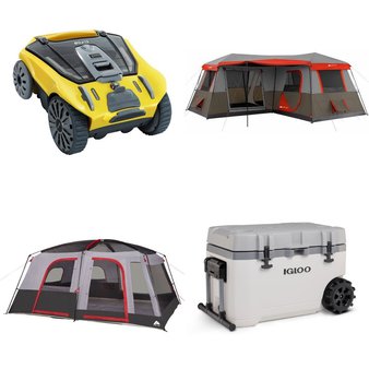 Pallet – 15 Pcs – Camping & Hiking, Pools & Water Fun – Customer Returns – Ozark Trail, POOLELF, Igloo, Ozark