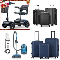 Pallet – 12 Pcs – Unsorted, Luggage, Heaters, Vacuums – Customer Returns – Dreo, Gymax, Kenmore, LIKIMIO