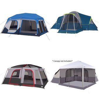 CLEARANCE! Pallet – 10 Pcs – Camping & Hiking – Customer Returns – Ozark Trail, Coleman