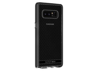 30 Pcs – Tech21 Samsung Note8 Case Evo Check – Black (Plastic Material) – New, New Damaged Box, Open Box Like New – Retail Ready