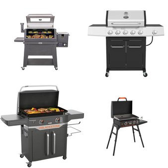 Flash Sale! 3 Pallets – 6 Pcs – Grills & Outdoor Cooking – Untested Customer Returns – Expert Grill
