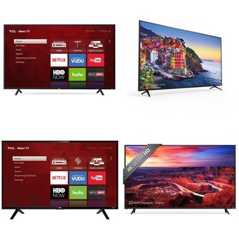 250 Pcs – TVs – Tested Not Working – VIZIO, TCL – Televisions