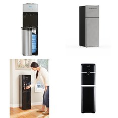 12 Pallets - 102 Pcs - Bar Refrigerators & Water Coolers, Humidifiers / De-Humidifiers, Freezers, Refrigerators - Customer Returns - HISENSE, Honeywell, Galanz, LEVOIT
